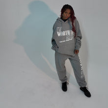 Load image into Gallery viewer, "I'm Worth It" Grey Sweatshirt (1/2 part of a set)