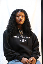 Load image into Gallery viewer, Only You God Hoodie (Black/White)