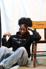 Load image into Gallery viewer, Only You God Hoodie (Black/White)