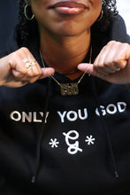 Load image into Gallery viewer, "Only You God" Bold Print Necklace - Gold