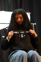 Load image into Gallery viewer, Only You God Hoodie (Black/White)