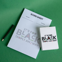 Load image into Gallery viewer, It&#39;s For Black People Anyway - Cards and Notepad combo set